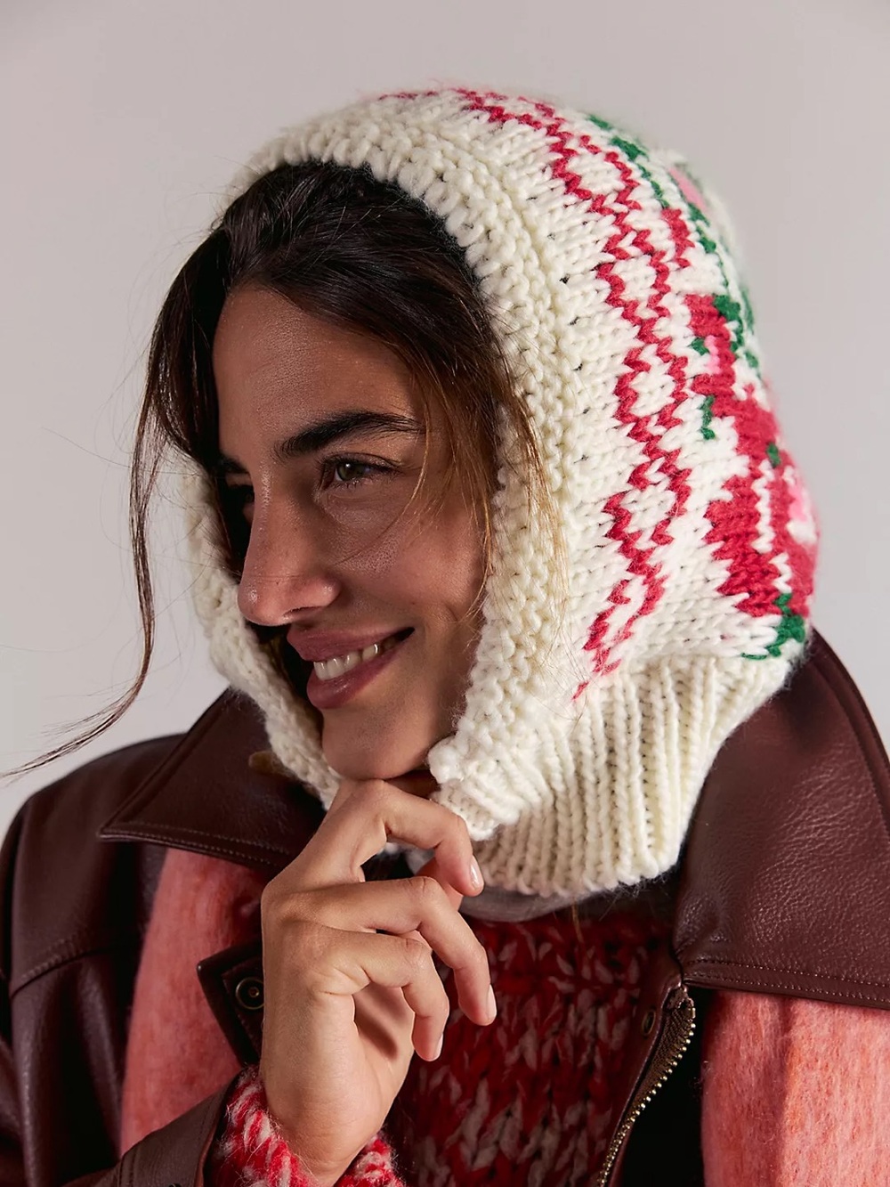 NWT Free People Rose Frost Hood